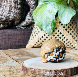 Almond Butter & Chocolate Energy Protein Balls