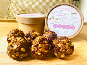 Protein Balls - Vegan Cranberry