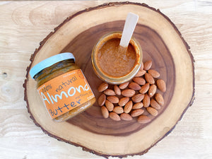 Almond Butter - One-Ingredient, Natural, Unsweetened, Unsalted, No Oil added