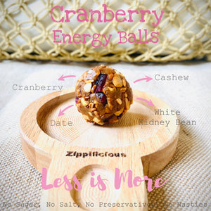 Protein Balls - Vegan Cranberry