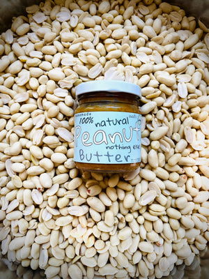 Peanut Butter - One-ingredient, Natural, Unsweetened, Unsalted, No Oil Added